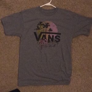 Grey Vans T Shirt